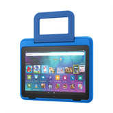 Amazon Kid-Friendly Case for Fire HD 8 tablet | Only compatible with 10th-generation tablet (2020 release), for ages 6-12, Blue Space